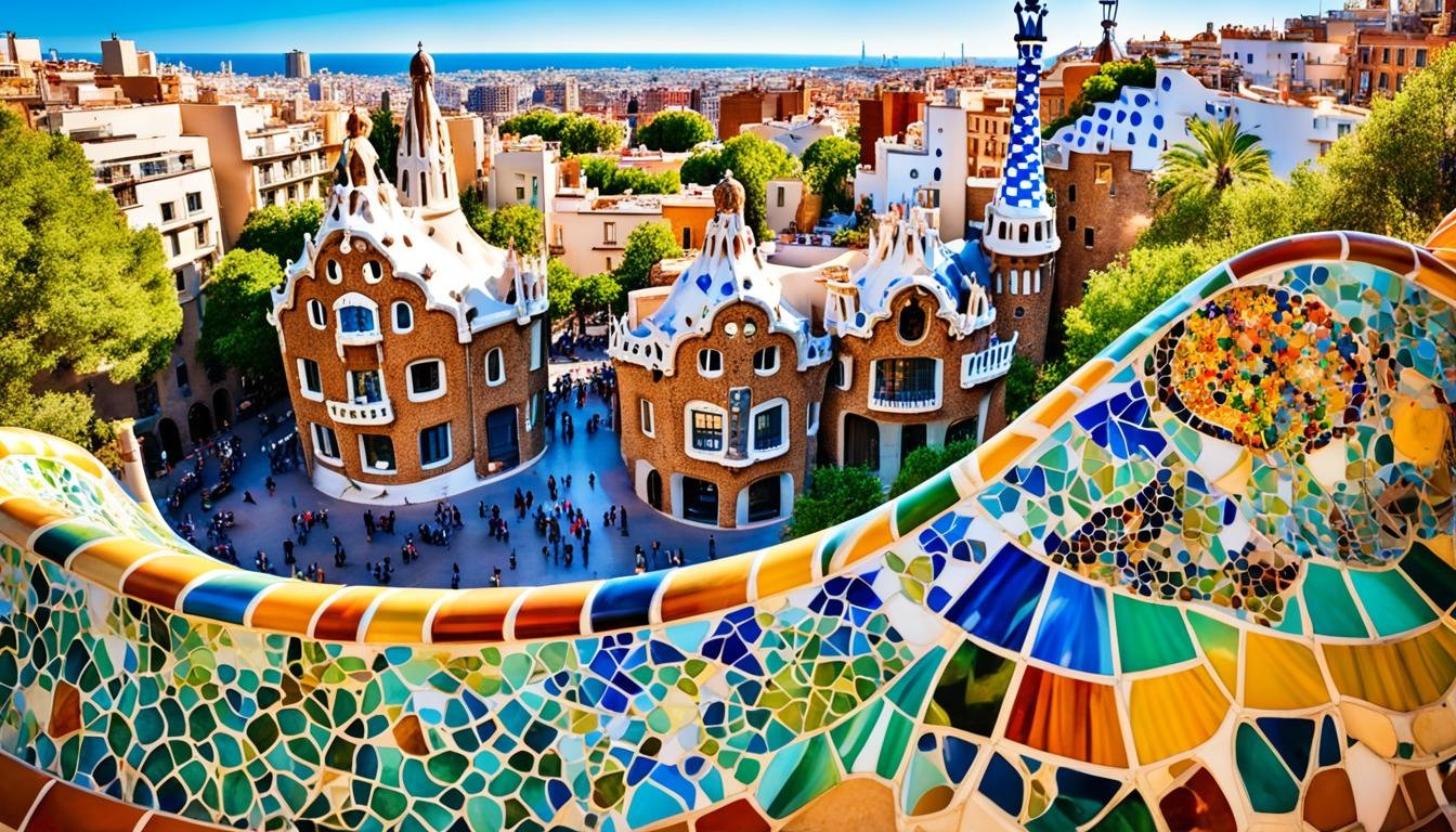 ispanya'nın turistik şehri barcelona